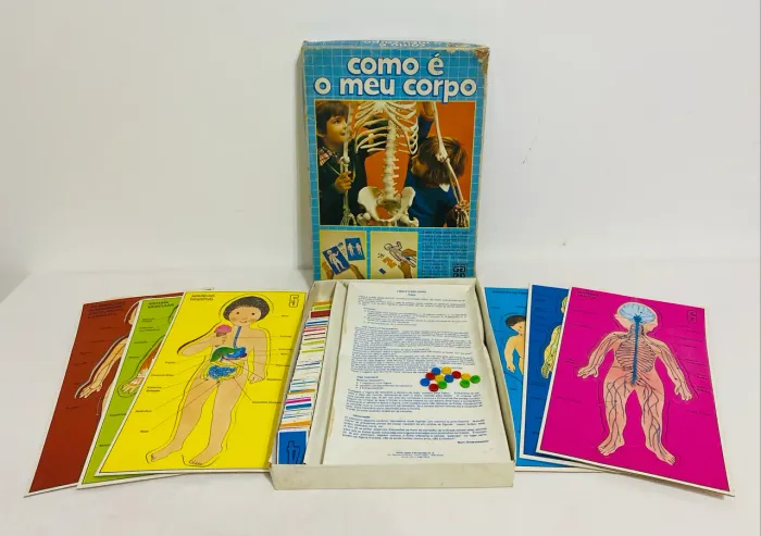 Jogo Antigo Como É O Meu Corpo Grow 1985 Anos 80 Completo