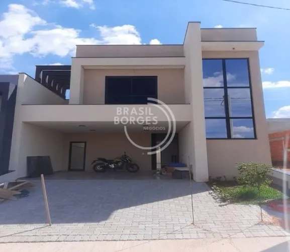 Sobrado com 3 suítes e closet - Condomínio Residencial Villagio Wanel