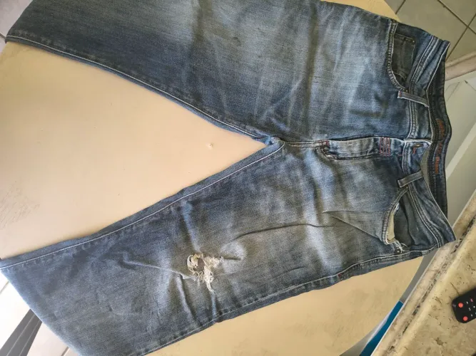 Calça jeans preto masculina