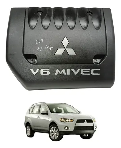 Capa Motor Mitsubishi Outlander 3.0 V6 2009 2012 Original