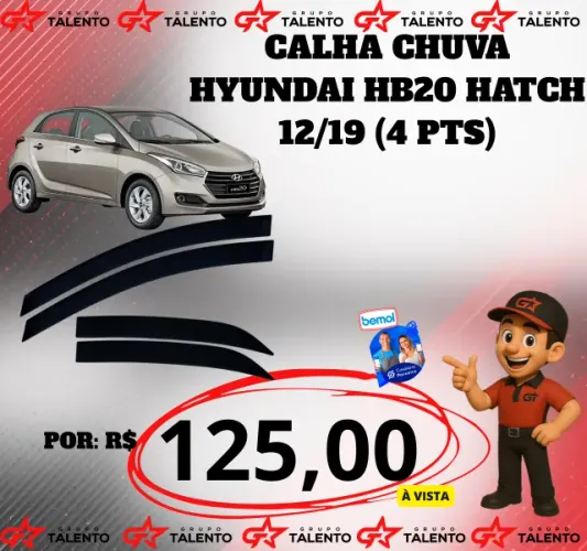 CALHA CHUVA HB20(4PORTAS)