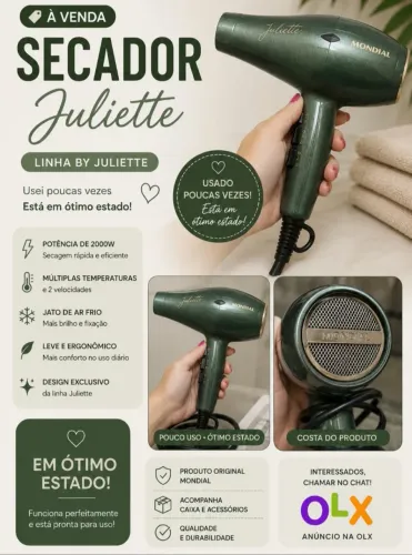 SECADOR DE CABELO