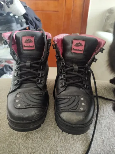 Bota motociclista feminino TAM35