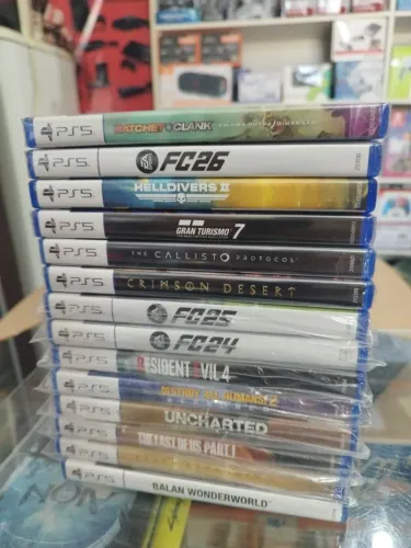 JOGOS PARA PS5 NOVOS E SEMI NVOS .