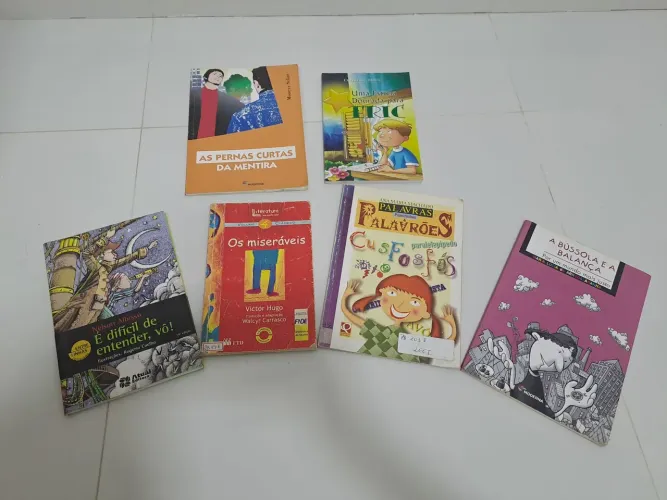 Kit de livros literários