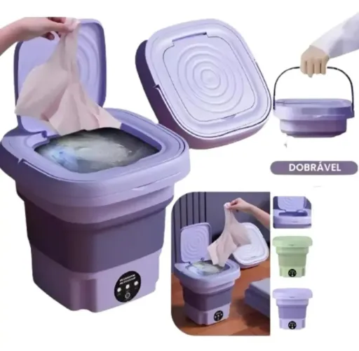 Mini máquina de lavar roupa