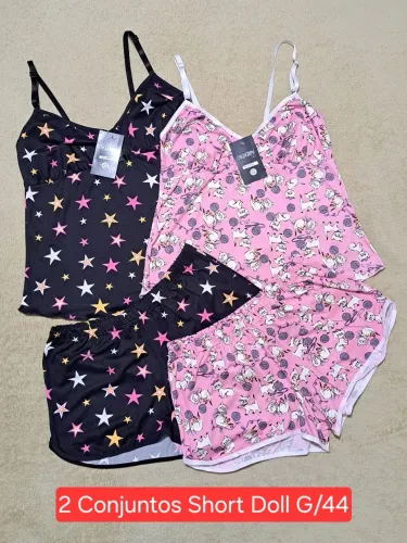 Short Doll Curto Feminino tamanho G