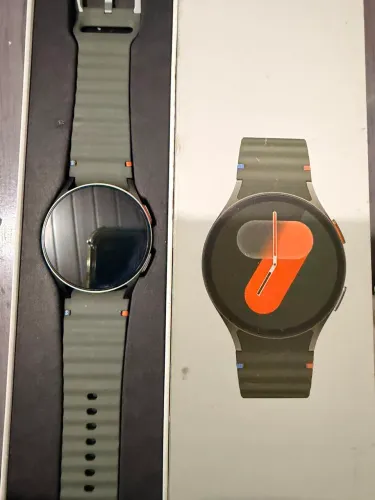 Galaxy Watch 7 verde ou creme