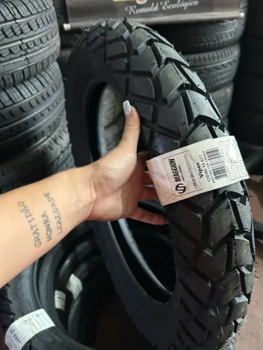 Pneu traseiro 120/80/18 XRE TENERE SAHAARA 