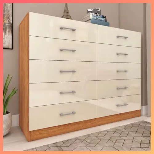 Cômoda com 10 gavetas - pronta entrega