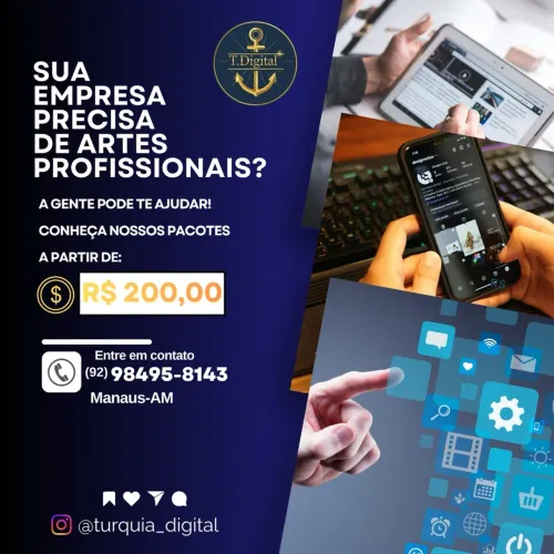 Artes Profissionais para Sua Empresa a Partir de R$ 200