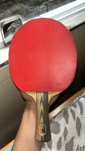 Raquete tênis de mesa profissional (POUCAS MARCAS DE USO)