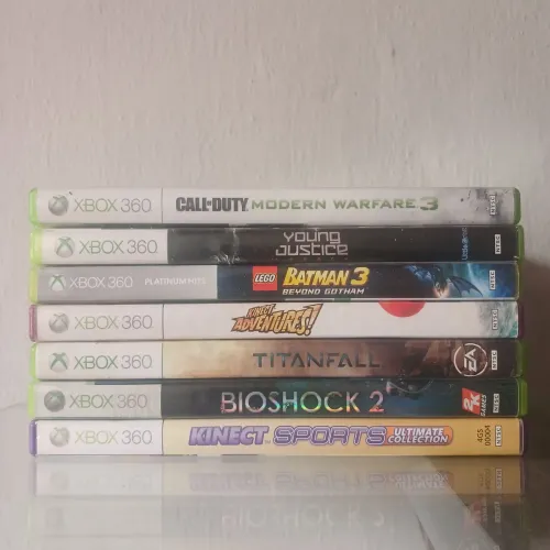 Jogos Originais Xbox 360 - Lote de 7 jogos