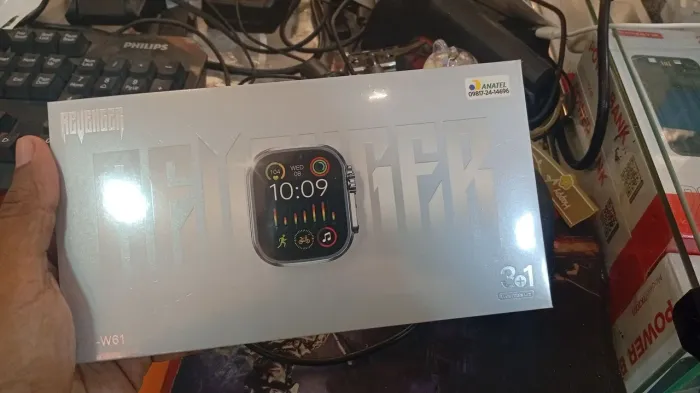 RELÓGIO DIGITAL SMARTWATCH LACRADO REVENGER COM 3 PULSEIRAS