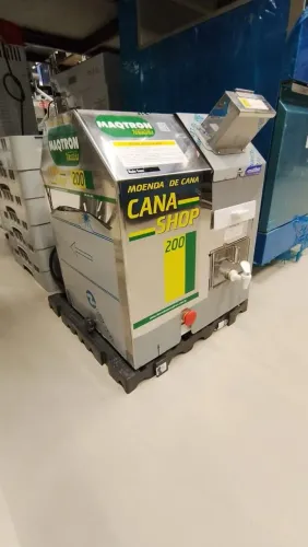 Moenda De Cana Elétrico Inox 200 Litros Vencedora Maqtron