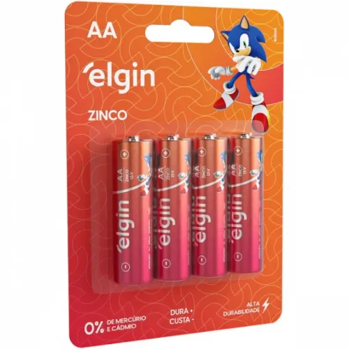 Pilha Aa de Zinco Blist 4und (não Carregável)- R06 82184 *ENTREGA GRÁTIS*