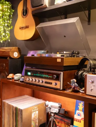 Receiver Kenwood modelo KR-3200 (1973) - ÚNICO DONO e 100% REVISADO