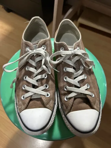 Converse All star plataforma marrom 38