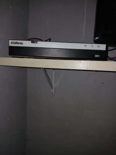 Dvr 4 canais + monitor 3 cameras