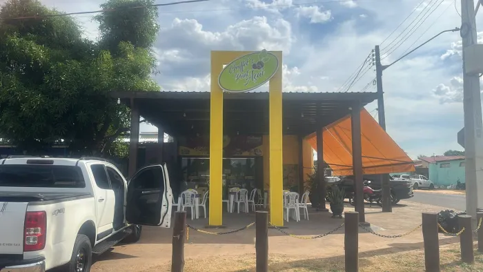 Loja de açaí completa