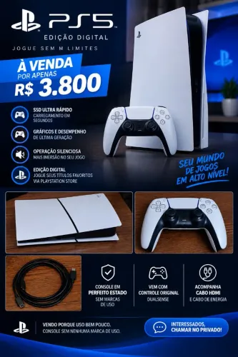 PS5 - SLIM DIGITAL
