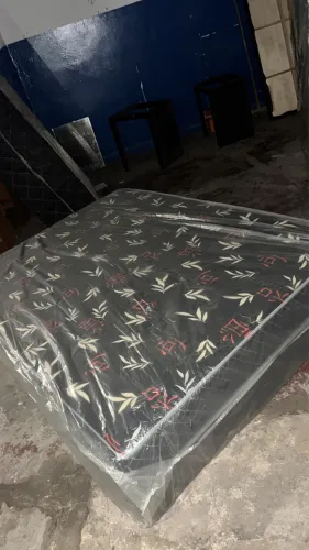 CAMA BOX CASAL NOVO COM CABECEIRA