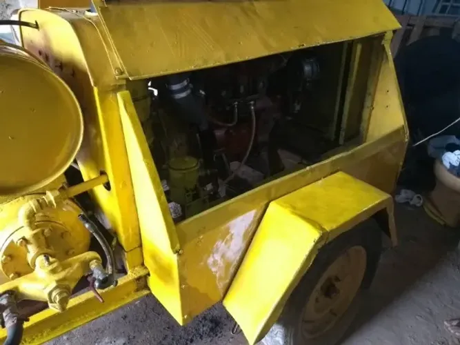 Compressor de ar com motor perkins 4 cilindros para garimpo ou somente o motor a combinar