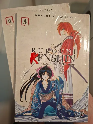 Rurouni Kenhin manga volume 3 e 4