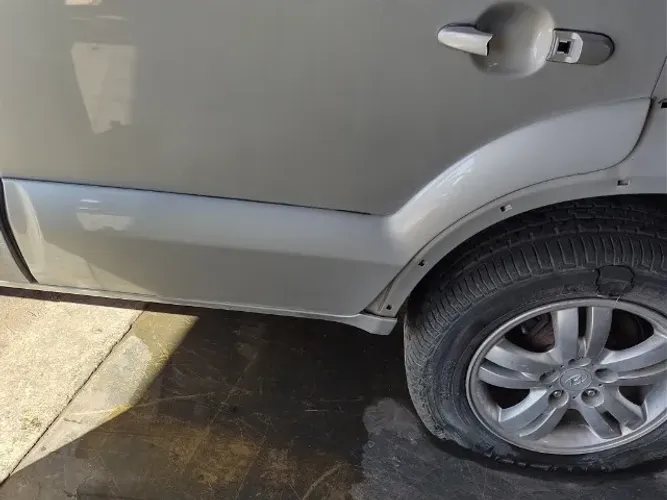 Aplique Polaina Porta Traseira Esquerda Hyundai Tucson 2013