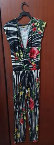 Macacão Estampado (Tamanho P)