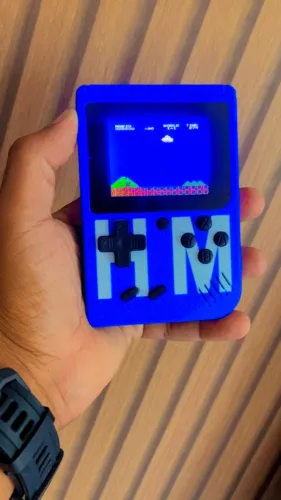 Vídeo game portátil retrô 400 jogos