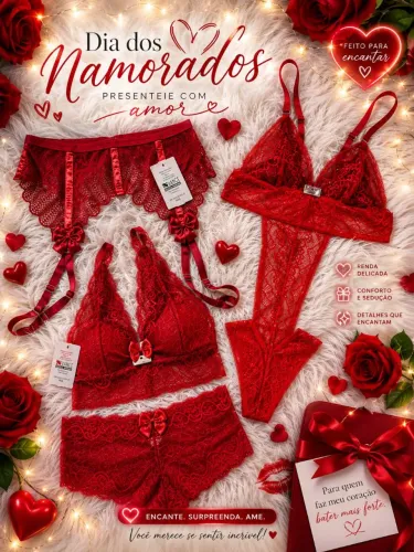 Lingeries e roupas