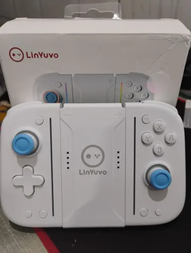 Controle Joypad LinYuvo KS52 Nintendo Switch/OLED Lacrado (Sem Drift)