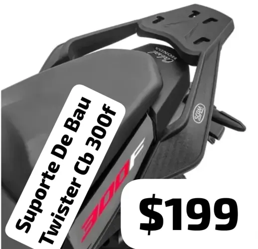 Suporte De Bau Twister CB 300F Scam Fiberforce