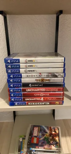 Lote de jogos de ps4