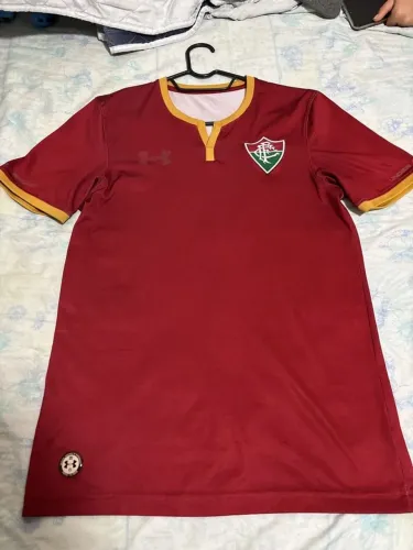 Camisa Fluminense under armour grená 2018 original