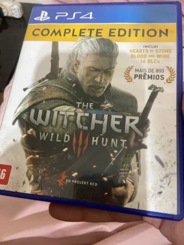 The Witcher edição completa com mapa do game de brinde 