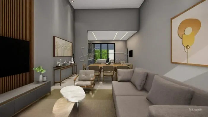 Casa de 160m² com 03 suítes à venda em condomínio - Vivendas da Mata