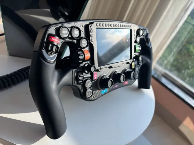 Volante simulador Leoxz XF1 Ultimate + Fanatec QR2 