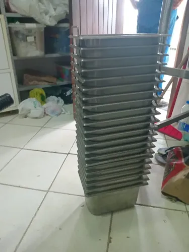 Cubas para réchaud ou sorvete sem tampa 22 unidades 