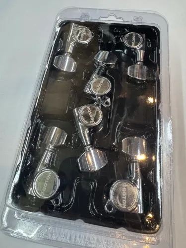 Tarraxa gotoh Magnum Lock 3+3 cromada para guitarra