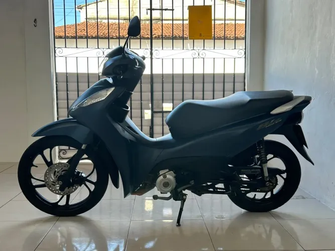 Biz 2025 ex 125 azul fosca único dono