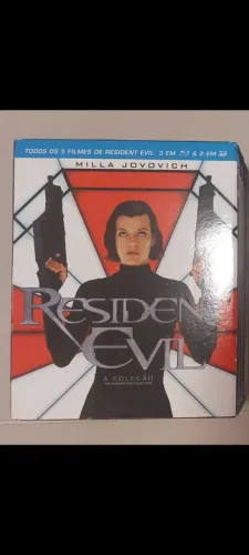 Box Resident Evil Blu Ray
