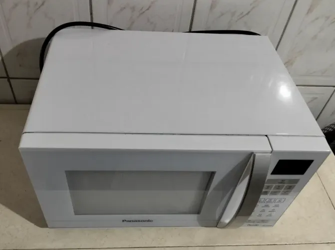 Microondas Panasonic com defeito