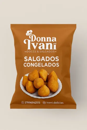 Salgados congelados