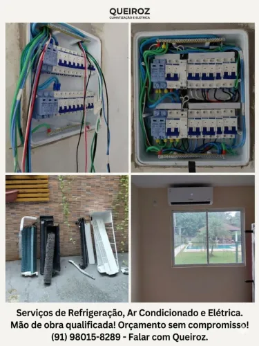 Limpeza, manutenção e elétrica 