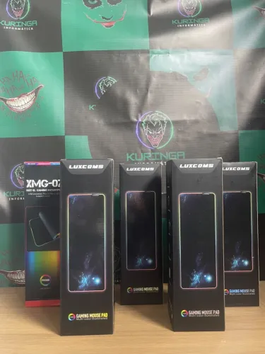 Mouse Pad Luxcoms RGB, 80cm x 4mm - preto. ?