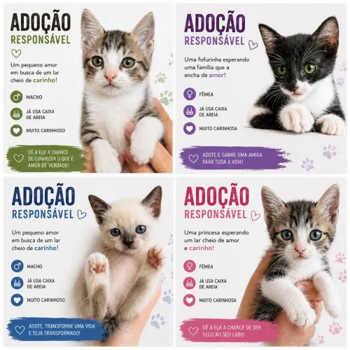 Gatinhos para doação