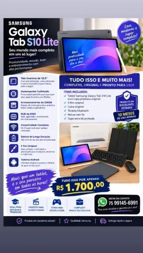 Galaxy Tablet S10 Lite