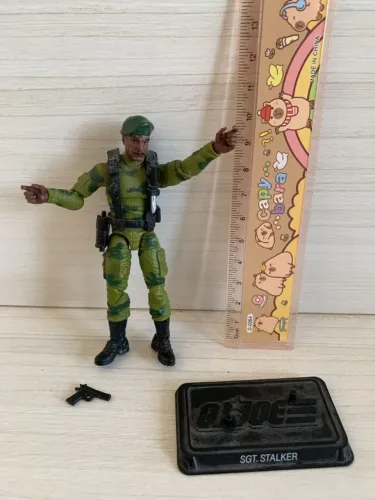 boneco gi joe retro collection sargento stalker